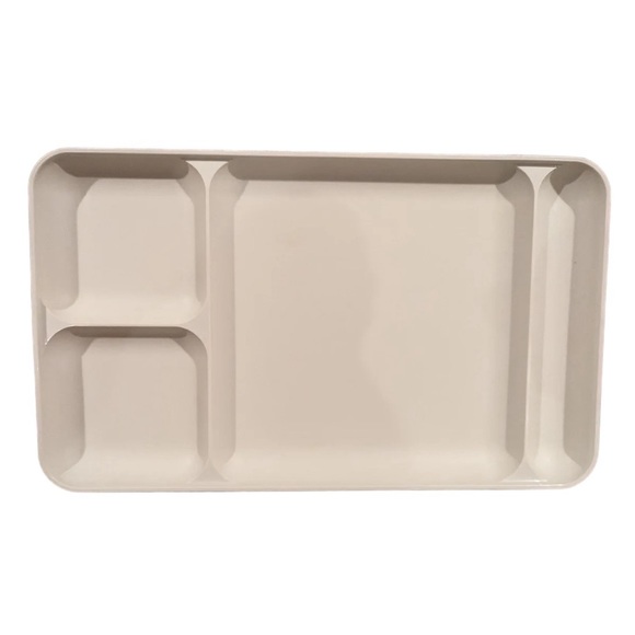 Set Of 2 Vintage Tupperware Divided Serving Trays #1535 Picnic Lunch Cam… - Picture 3 of 3